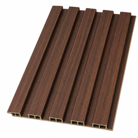 Walnut Fluted PVC Wall Panel